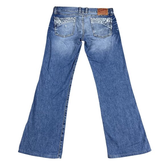 VTG Lucky Brand Womens Lil Glimmer Gene Montesano Jeans Sz 10 Made in USA - Picture 2 of 10